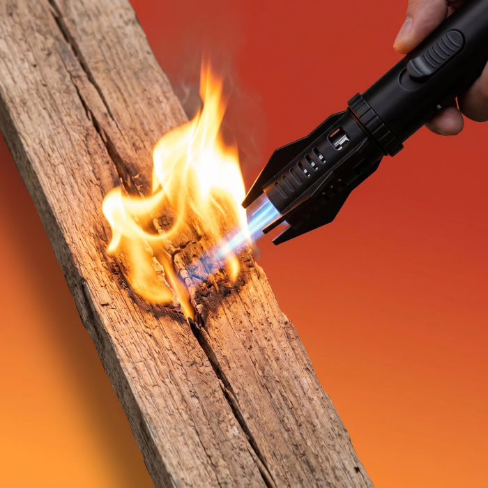 Genieten van de plasmavlam van FlameJet